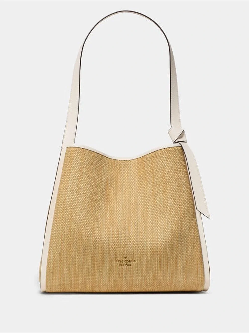 Kate Spade Knott Straw Large Carryall Bag